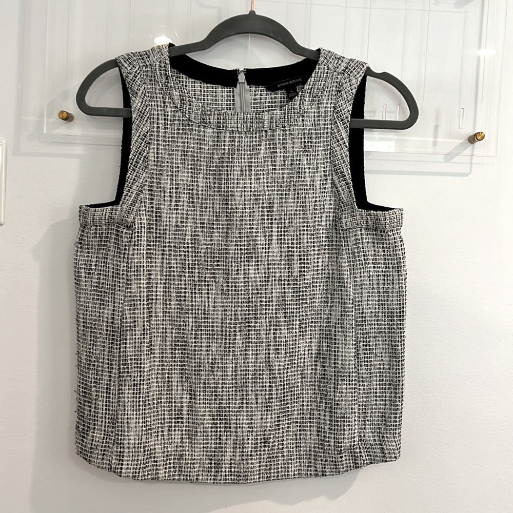 Tweed knit tank, Express.